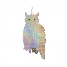 18416 -  reflective owl and bell